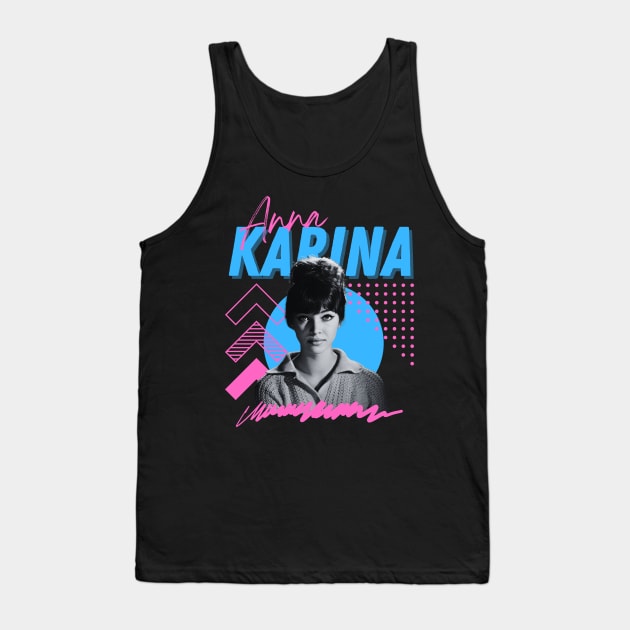 Anna karina***original retro Tank Top by OtakOtak